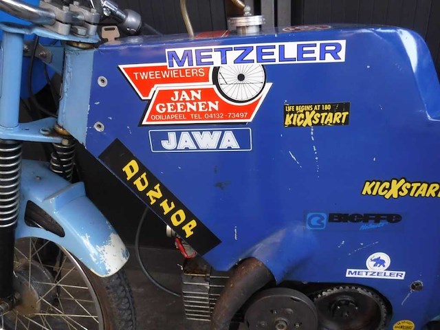 1987 jawa tlv 50cc | czech classic motorcycle - afbeelding 6 van  21