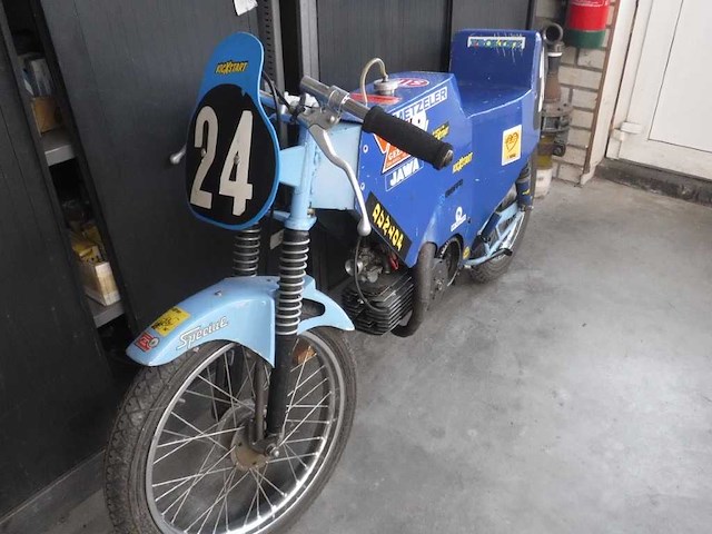 1987 jawa tlv 50cc | czech classic motorcycle - afbeelding 11 van  21