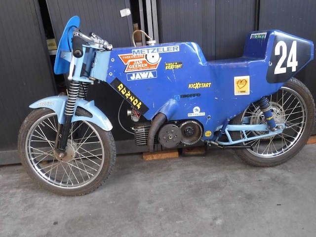1987 jawa tlv 50cc | czech classic motorcycle - afbeelding 19 van  21