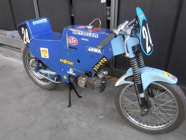 1987 jawa tlv 50cc | czech classic motorcycle - afbeelding 13 van  21