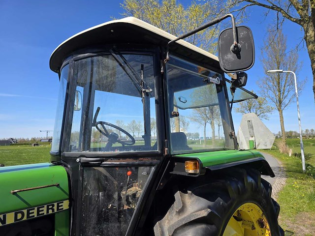 1987 john deere 2140 vierwielaangedreven landbouwtractor - afbeelding 8 van  35