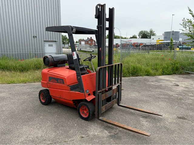 1987 linde h15t vorkheftruck - afbeelding 1 van  14