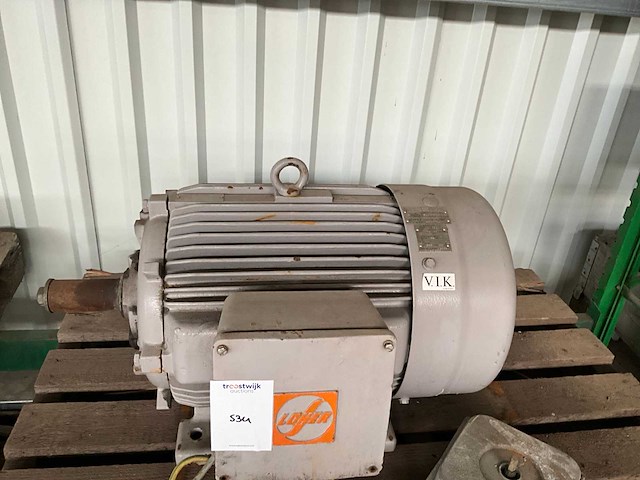 1987 loher ex na ii t3 elektromotor - afbeelding 3 van  4