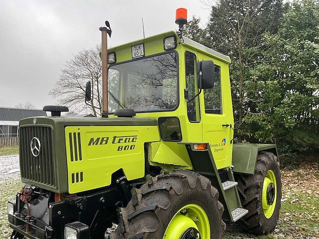 1987 mb trac 800 vierwielaangedreven landbouwtractor - afbeelding 2 van  39