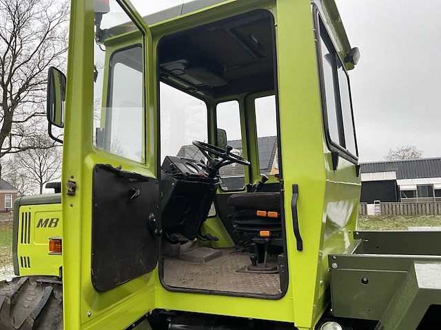 1987 mb trac 800 vierwielaangedreven landbouwtractor - afbeelding 20 van  39