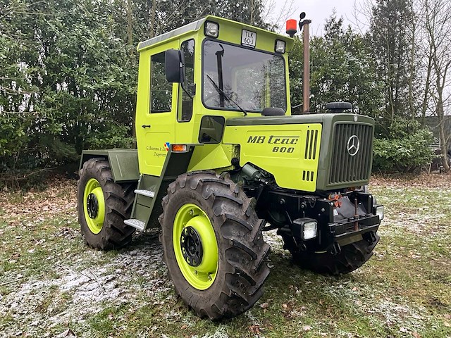 1987 mb trac 800 vierwielaangedreven landbouwtractor - afbeelding 34 van  39