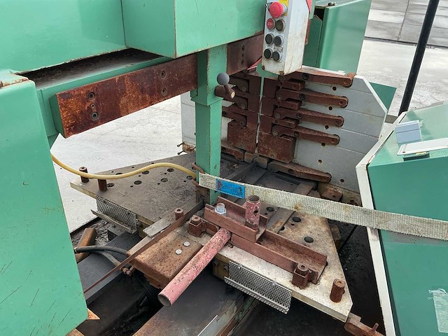 1987 meba 400 metalen horizontale bandzaagmachine - afbeelding 4 van  17