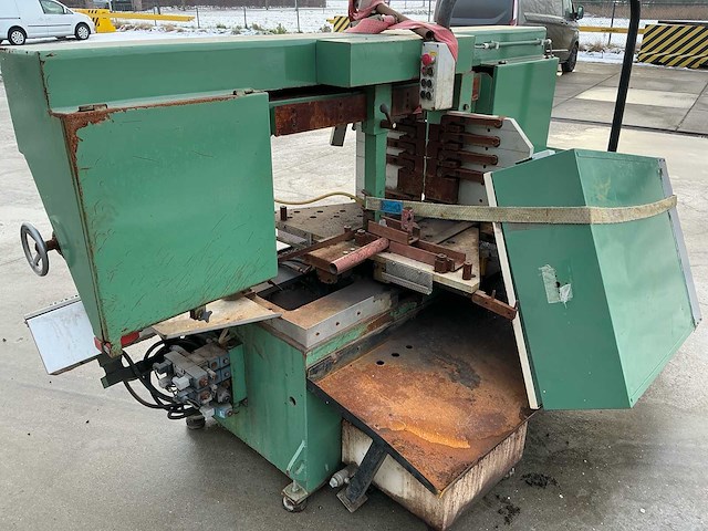 1987 meba 400 metalen horizontale bandzaagmachine - afbeelding 13 van  17