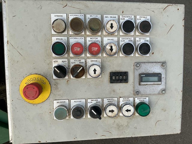 1987 meba 400 metalen horizontale bandzaagmachine - afbeelding 16 van  17