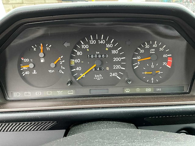 1987 mercedes-benz 200-500 (w124) 230ce personenauto - afbeelding 29 van  29