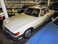 1987 mercedes-benz 560 sl roadster | german classic sports car - afbeelding 17 van  33