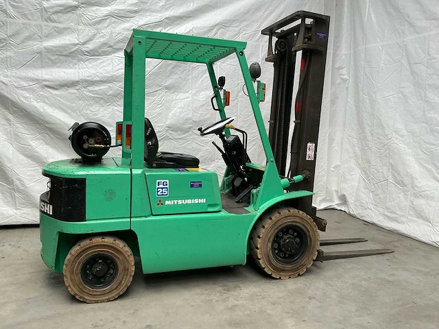 1987 mitsubishi fg25 vorkheftruck - afbeelding 3 van  21