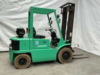 1987 mitsubishi fg25 vorkheftruck - afbeelding 3 van  21