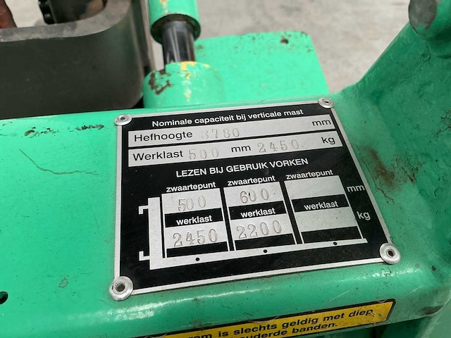 1987 mitsubishi fg25 vorkheftruck - afbeelding 4 van  18