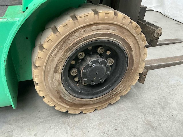 1987 mitsubishi fg25 vorkheftruck - afbeelding 8 van  18