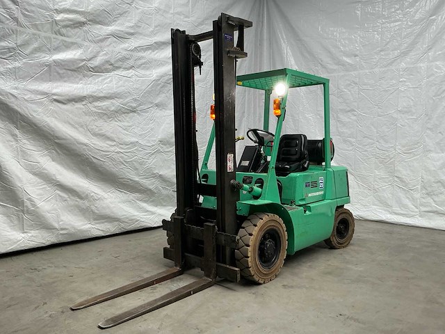 1987 mitsubishi fg25 vorkheftruck - afbeelding 1 van  18