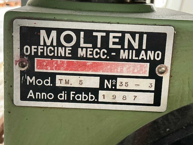 1987 molteni milano tm5 mengmolen - afbeelding 3 van  3