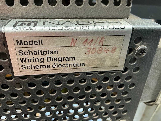1987 naber n11/r hardingsoven met ontlaat oven - afbeelding 2 van  11