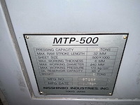 1987 nisshinbo mtp-500 ponsmachine - afbeelding 13 van  57