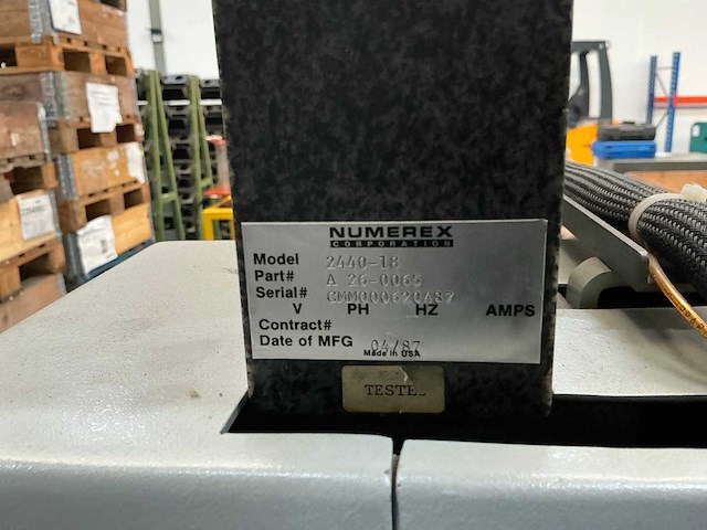 1987 numerex 2440-18 meettaster - afbeelding 8 van  9