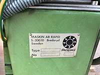 1987 rapid maskin gk2218 granuleermachine / snijmolen - afbeelding 2 van  10