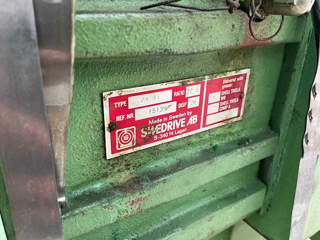 1987 rapid maskin gk2218 granuleermachine / snijmolen - afbeelding 10 van  10
