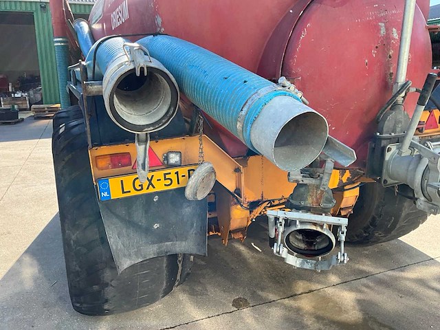 1987 schuitemaker jumbo 100 mesttank - afbeelding 6 van  21