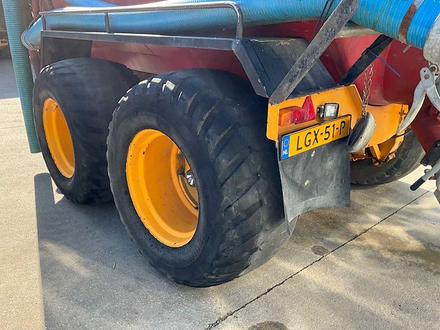 1987 schuitemaker jumbo 100 mesttank - afbeelding 7 van  21