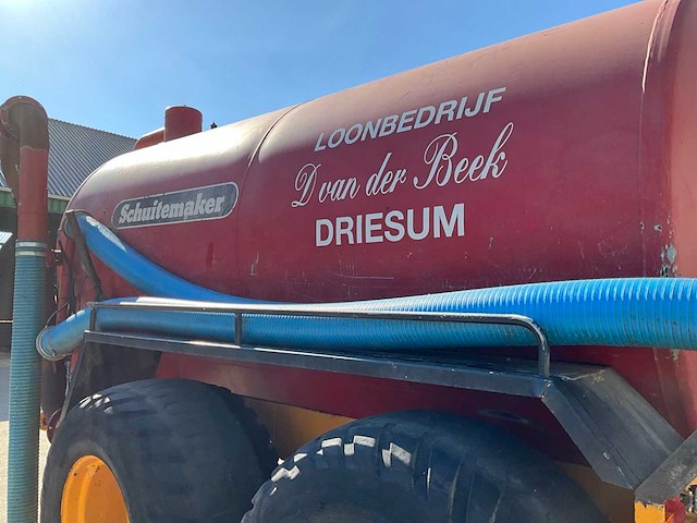 1987 schuitemaker jumbo 100 mesttank - afbeelding 8 van  21