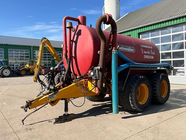 1987 schuitemaker jumbo 100 mesttank - afbeelding 1 van  21