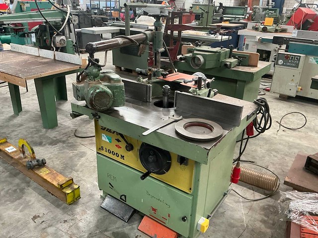 1987 sicar s1000m freesmachine 1assig - afbeelding 1 van  9