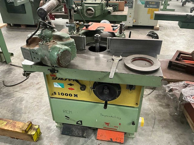 1987 sicar s1000m freesmachine 1assig - afbeelding 2 van  9