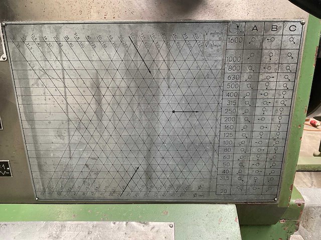 1987 tarnow universele draaibank - afbeelding 2 van  5