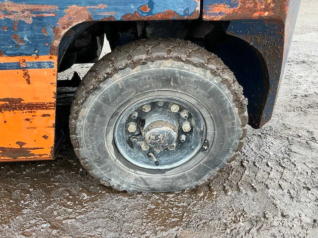 1987 toyota 5 fg18 vorkheftruck - afbeelding 2 van  22