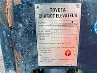 1987 toyota 5 fg18 vorkheftruck - afbeelding 17 van  22