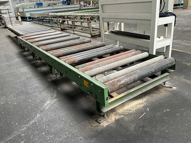 1987 trepel heftafel met 2 rollenbanen - afbeelding 1 van  6