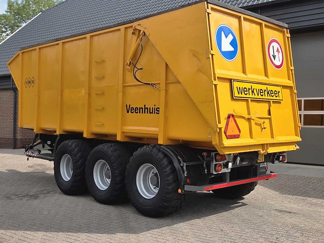 1987 veenhuis 28000 3-assige silagekipper - afbeelding 13 van  19