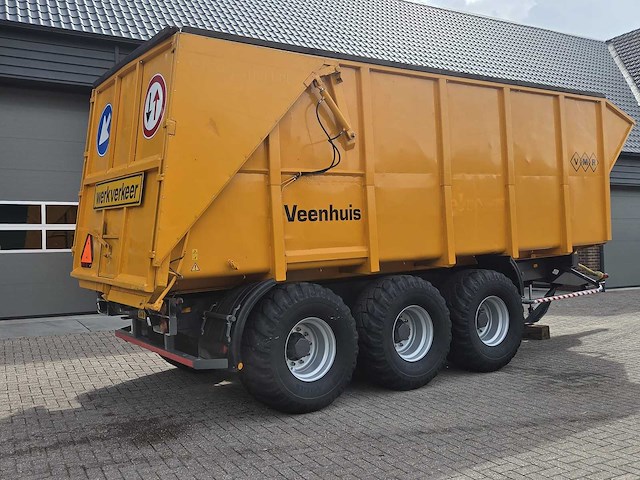 1987 veenhuis 28000 3-assige silagekipper - afbeelding 15 van  19