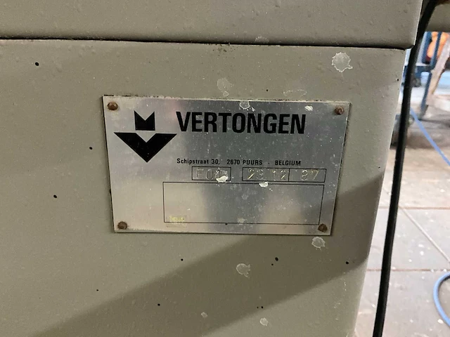 1987 vertongen f01 profileermachine - afbeelding 6 van  14