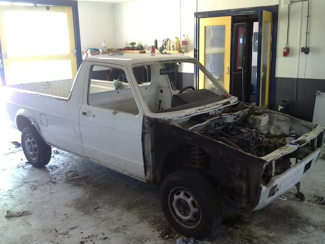 1987 volkswagen caddy pick up mk1 1.8 g60 personenauto - afbeelding 3 van  17