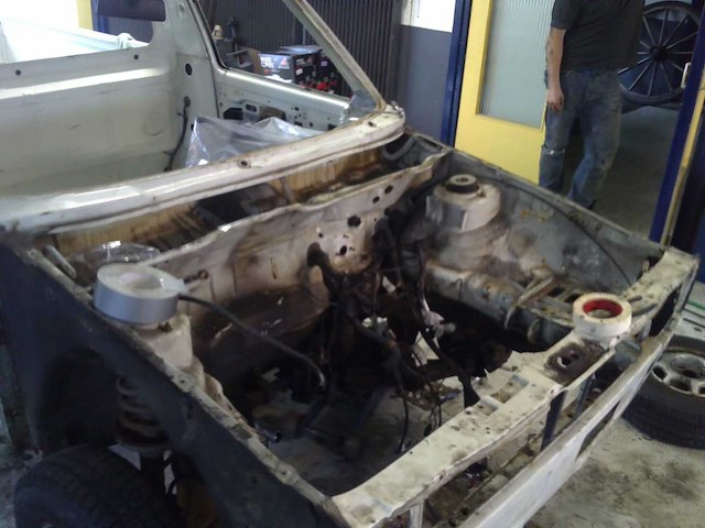 1987 volkswagen caddy pick up mk1 1.8 g60 personenauto - afbeelding 4 van  17