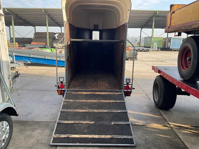 1987 weijer w1360 paardentrailer - afbeelding 6 van  10