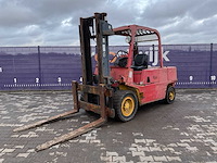 1987 yale dfg 5.0-m vorkheftruck - afbeelding 1 van  9