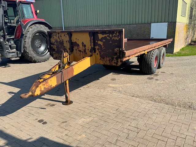 1987 zelfbouw balentransportwagen / kistenwagen - afbeelding 1 van  12