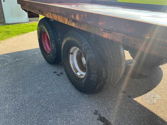 1987 zelfbouw balentransportwagen / kistenwagen - afbeelding 11 van  12