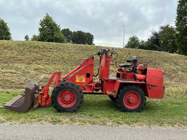 1987 zettelmeyer - zl401b - knikgestuurde shovel - afbeelding 12 van  37