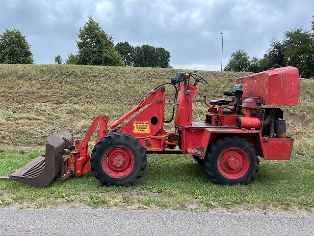 1987 zettelmeyer - zl401b - knikgestuurde shovel - afbeelding 26 van  37