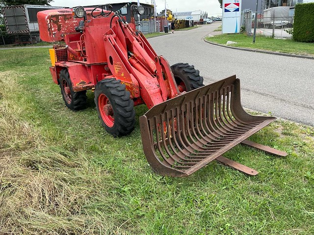 1987 zettelmeyer - zl401b - knikgestuurde shovel - afbeelding 3 van  9