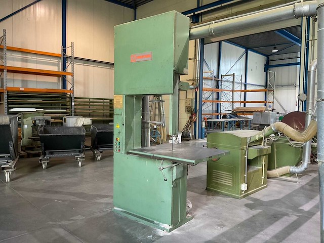 1987 zimmermann bzu 800 lintzaagmachine - afbeelding 7 van  11