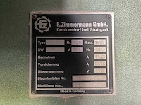 1987 zimmermann bzu 800 lintzaagmachine - afbeelding 6 van  6